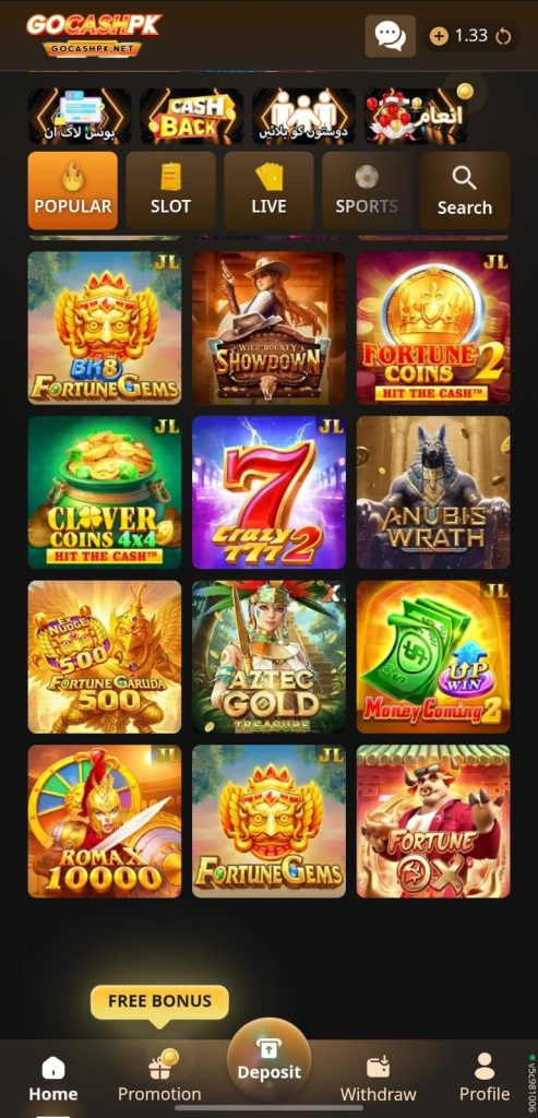 GOCASHPK Game slot games Fortune Gems 500 Piggy Bank 13000x Money Coming APK Pakistan 2026